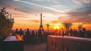 Organisez votre événement inoubliable sur un rooftop avec vue sur la Tour Eiffel